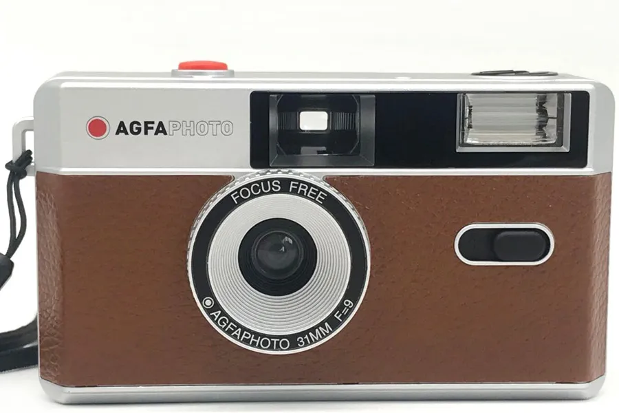 Aparat analogowy AgfaPhoto Reusable Photo Camera brązowy
